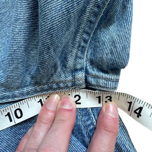 AGOLDE 90's Mid Rise Loose Fit Fall Out Wash Distressed - Picture 9 of 11